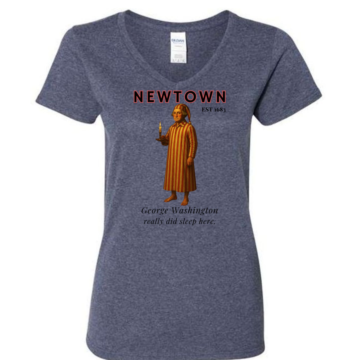 Heather Navy - FRONT