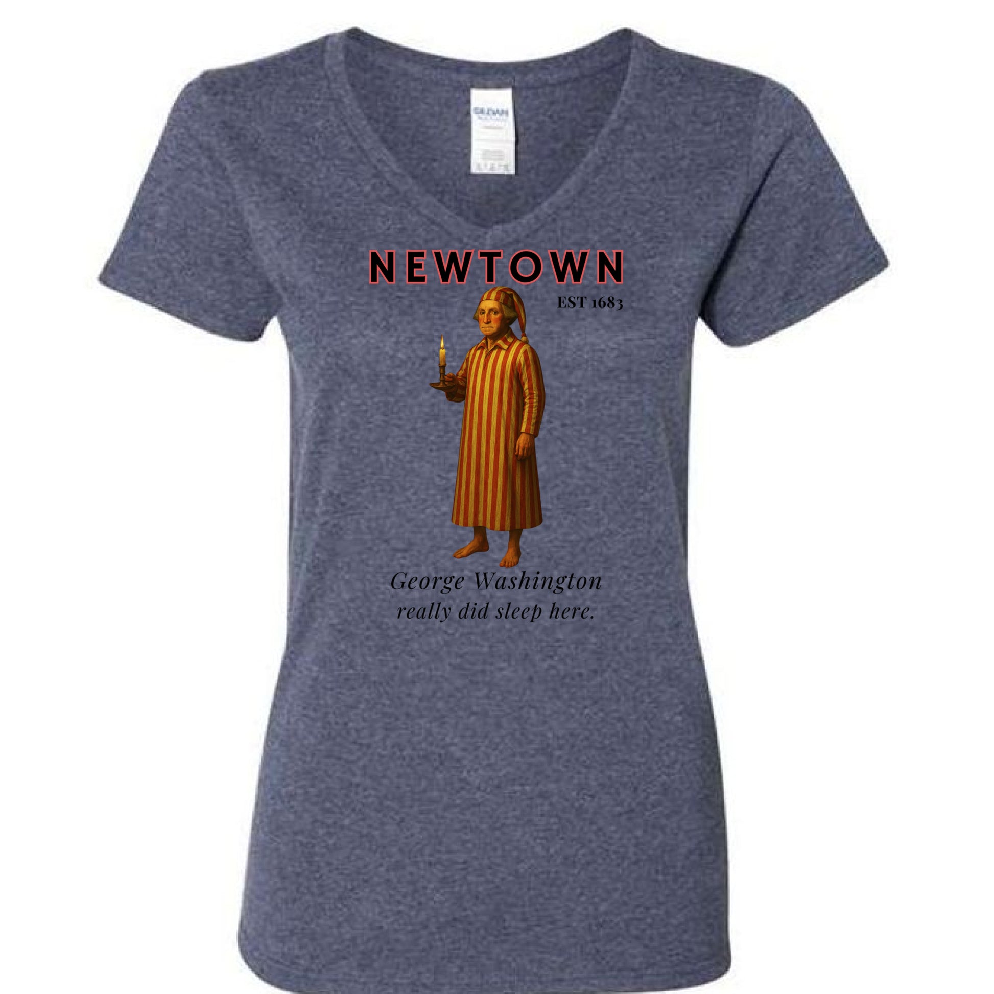 Heather Navy - FRONT